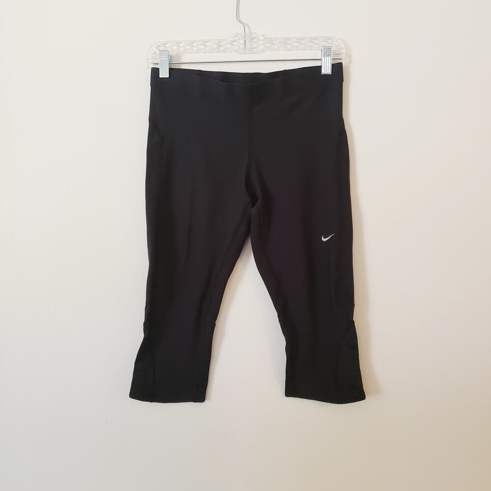 Nike Crop Running Tights Black Size Small
